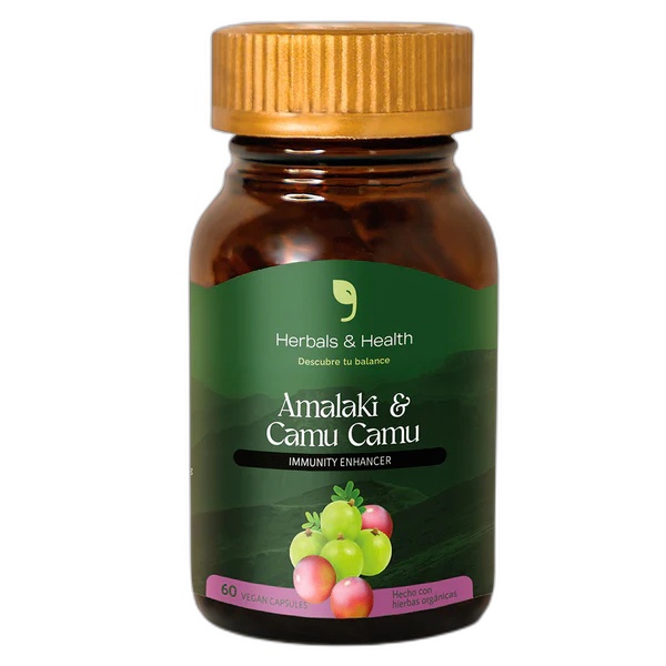 Herbals & Health Amalaki Camu Camu Capsulas 60 Und