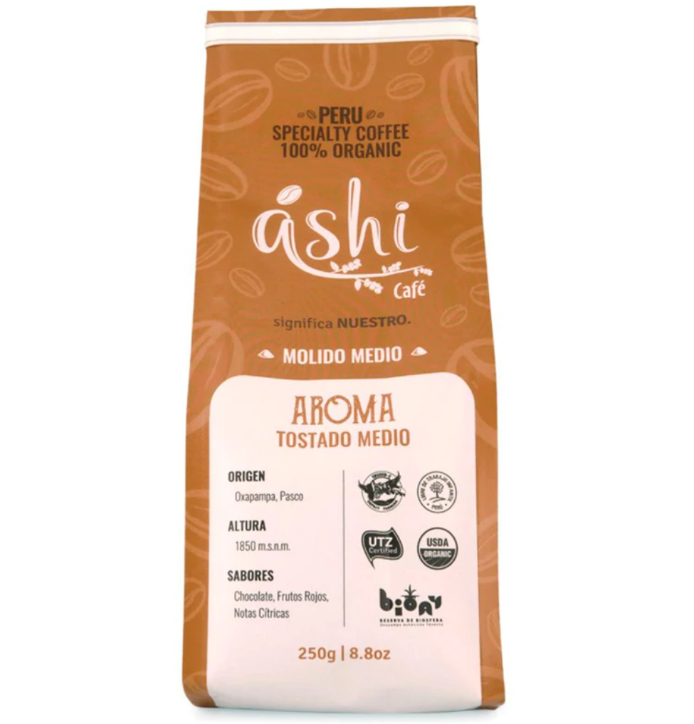 Ashi Café Aroma Molido 250 gr
