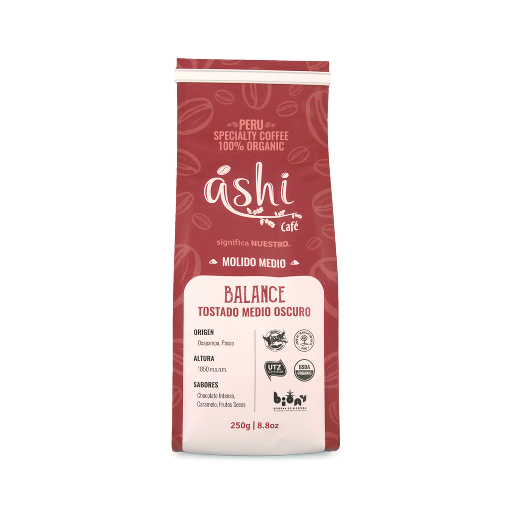 Ashi Café Balance Molido 250 gr