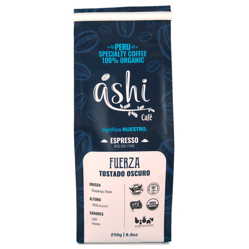 Ashi Café Fuerza Molido 250 gr