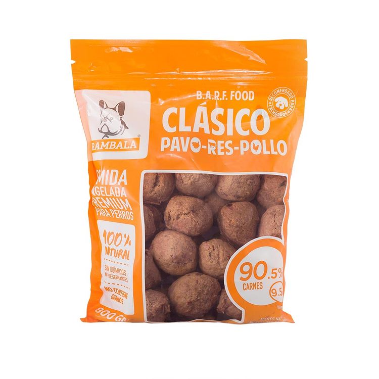 Rambala Barf Food Clasico 800 gr