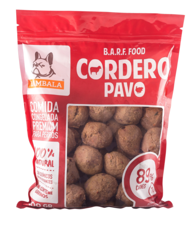 Rambala Barf Food Cordero 800 gr