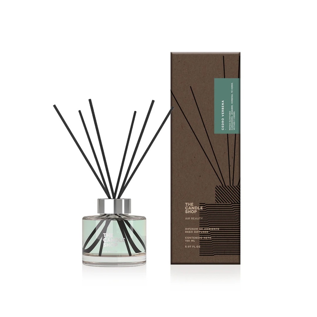 The Candle Shop Difusor Glossy Cedro Verbena