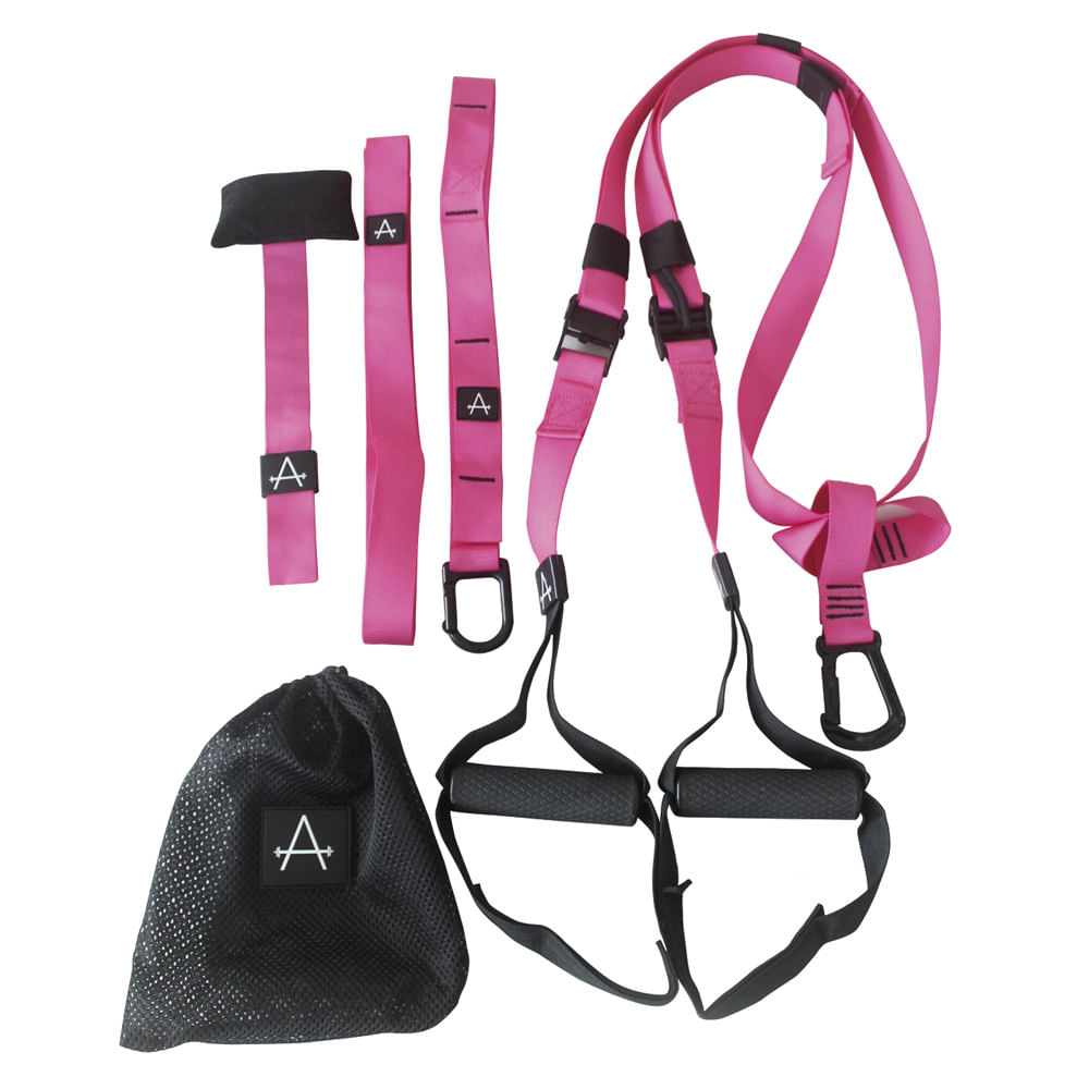 Afit Kit Bandas de Suspension Fucsia