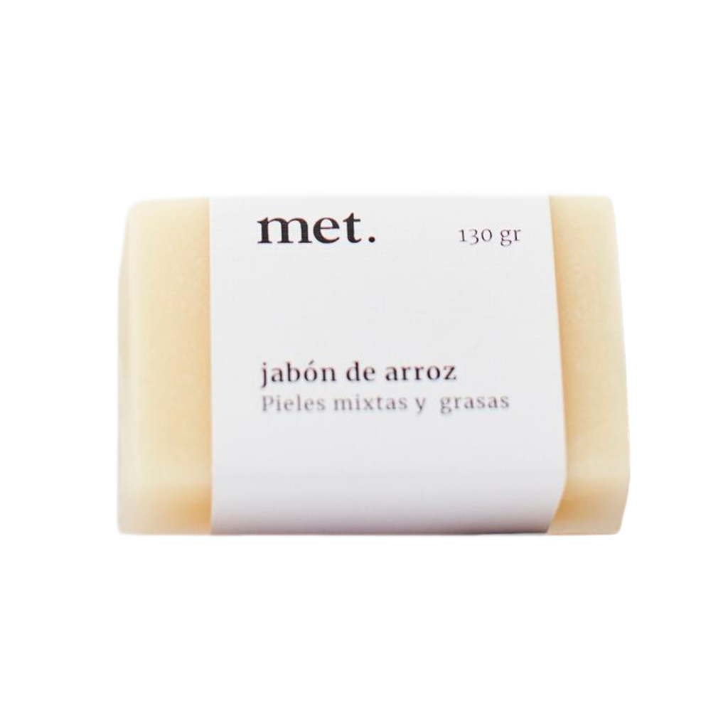 Met Jabon Hidratante de Arroz 130 gr