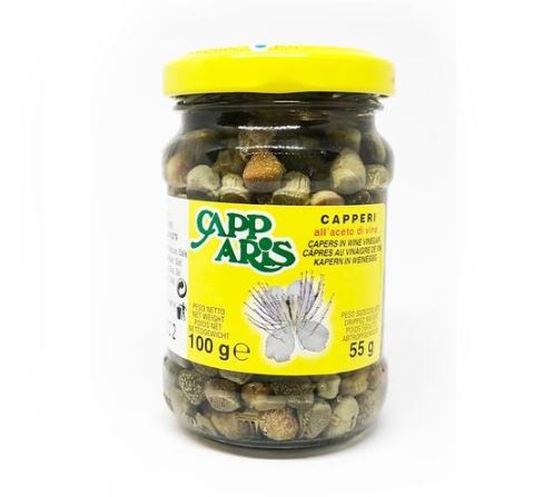 Capparis Alcaparras en Vinagre 100 gr