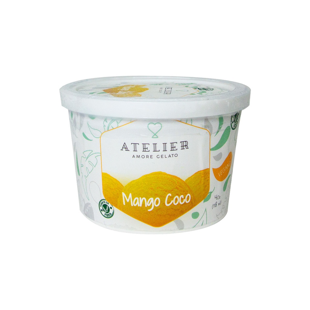 Atelier Gelato Mango Coco Vegano 118 ml