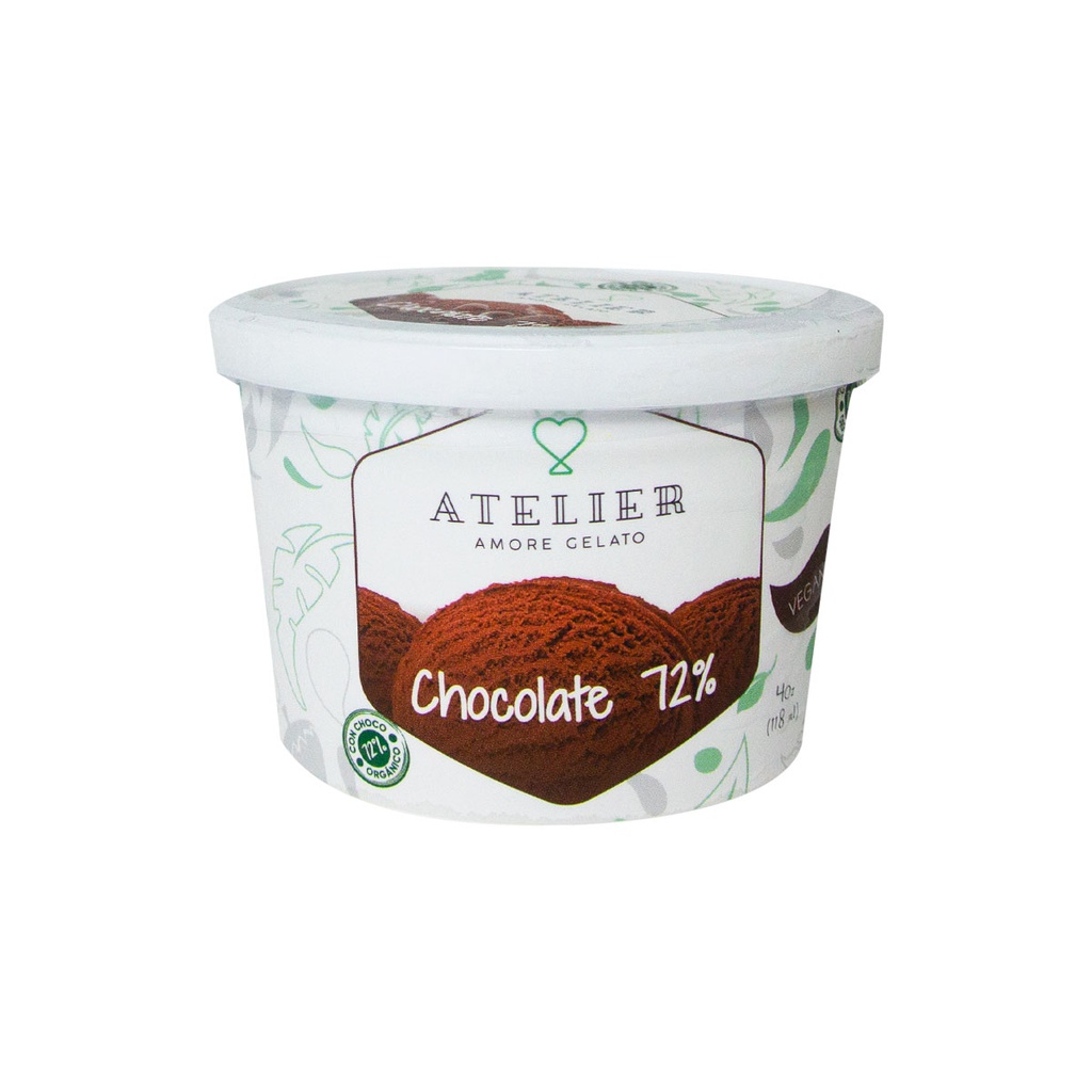 Atelier Gelato Vegano Chocolate 118 ml
