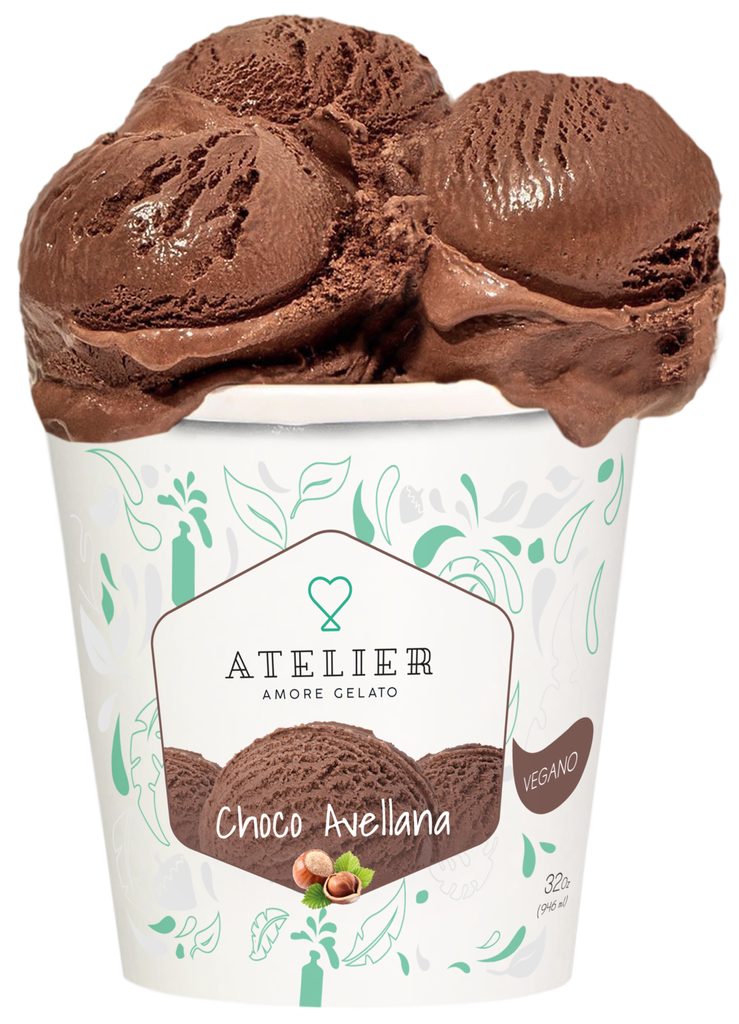 Atelier Gelato Choco Avellana Vegano 1 Lt