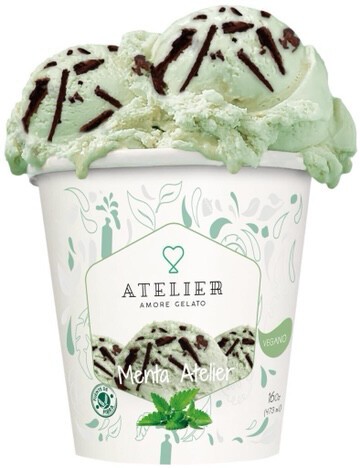 Atelier Gelato Menta Vegano 1 Lt