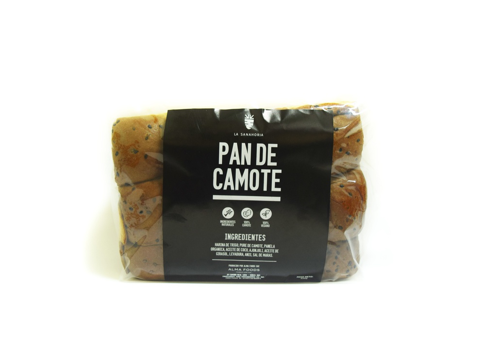 La Sanahoria Pan de Camote 12 Und