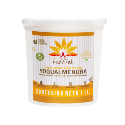 Luz Vital Yogurt Vegano Almendras 1 Litro