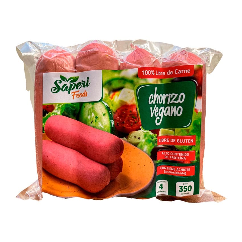 Saperi Foods Chorizo Vegano 250 gr