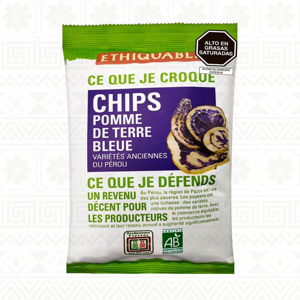 Ethiquable Chips Azules 100 gr