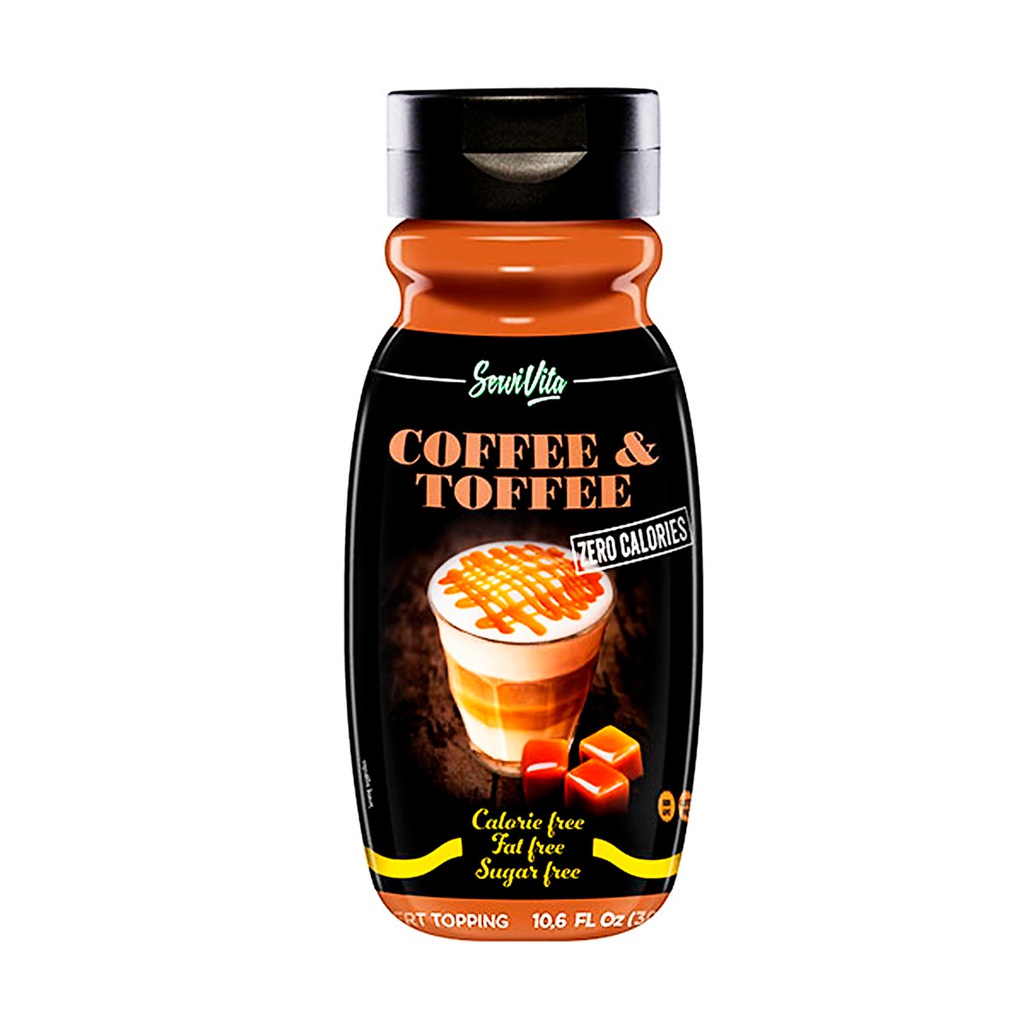Servivita Syrup Toffee y Coffee Gfree 330 ml