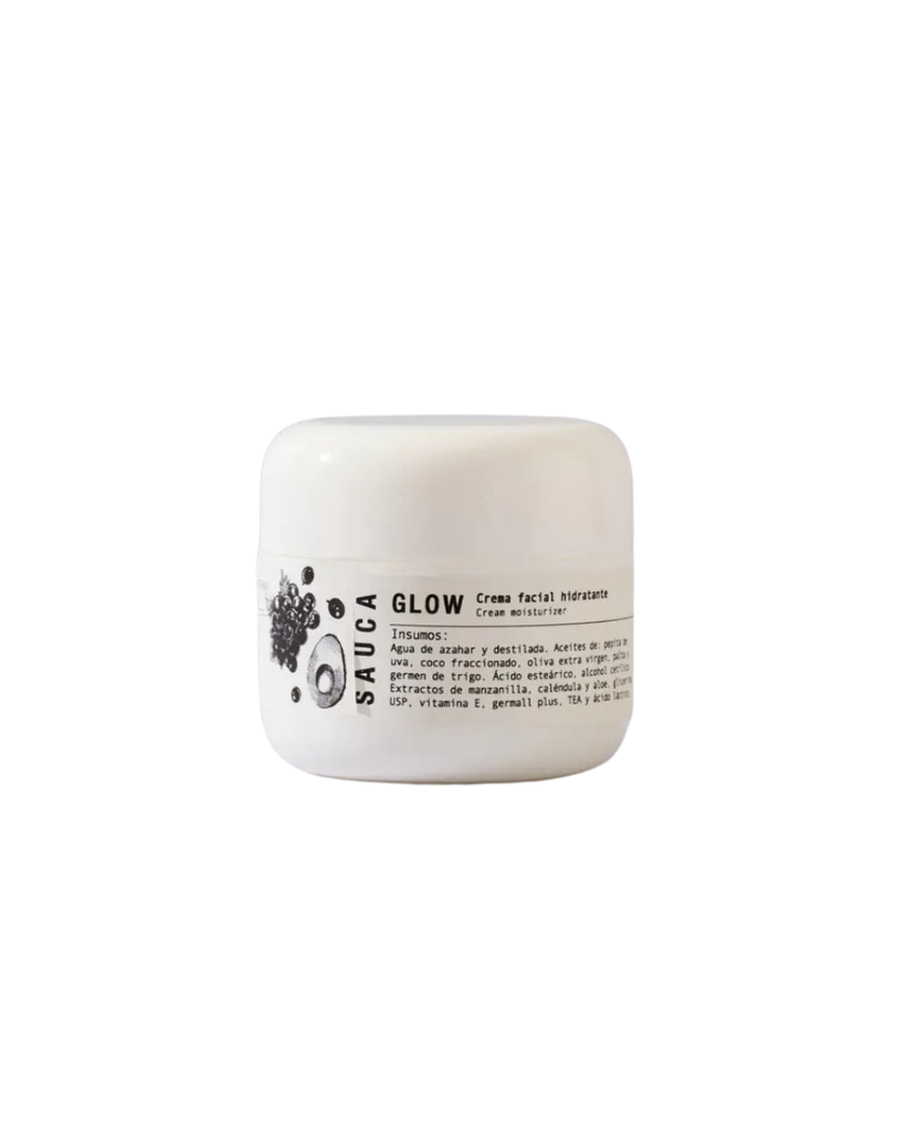 Sauca Crema Facial Hidratante Glow 50 gr