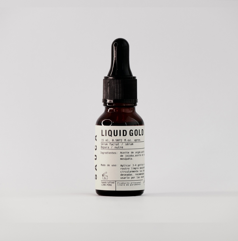 Sauca Serum Facial Liquid Gold 15 ml