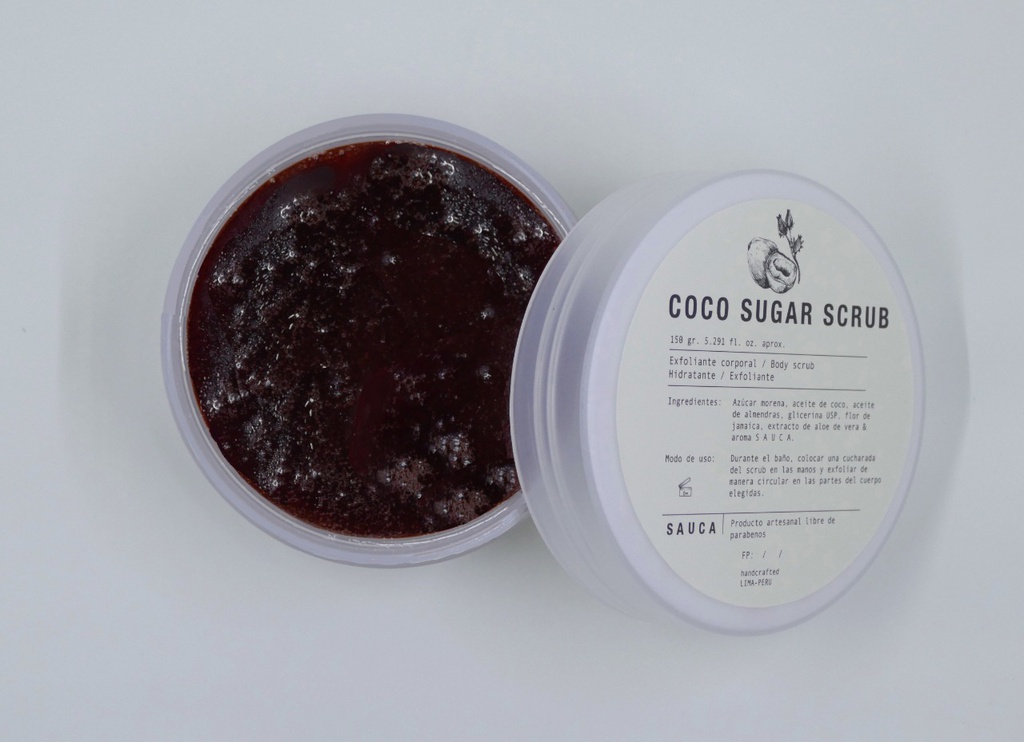 Sauca Exfoliante Coco Sugar 140 gr