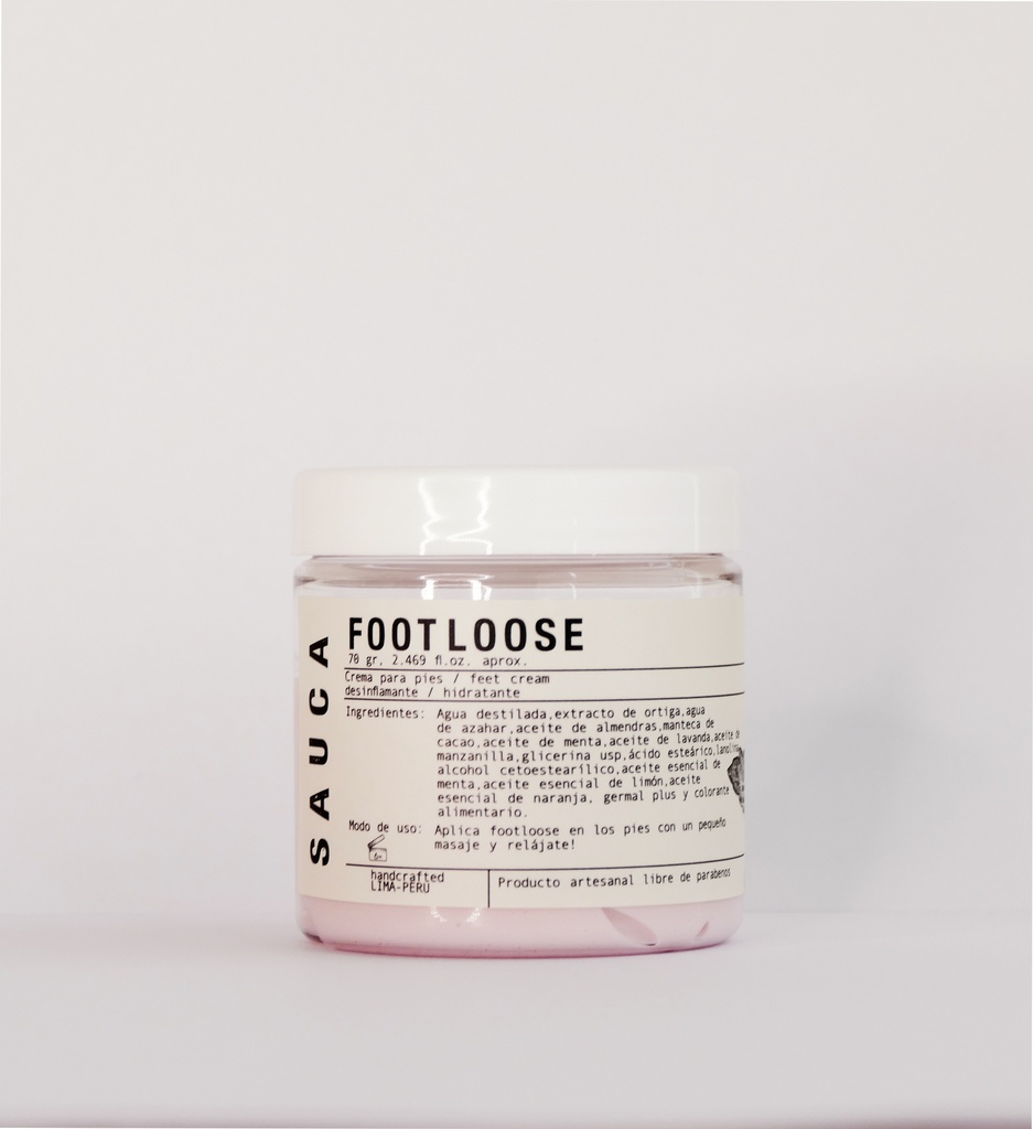 Sauca Crema Pies Foot Loose 60 gr