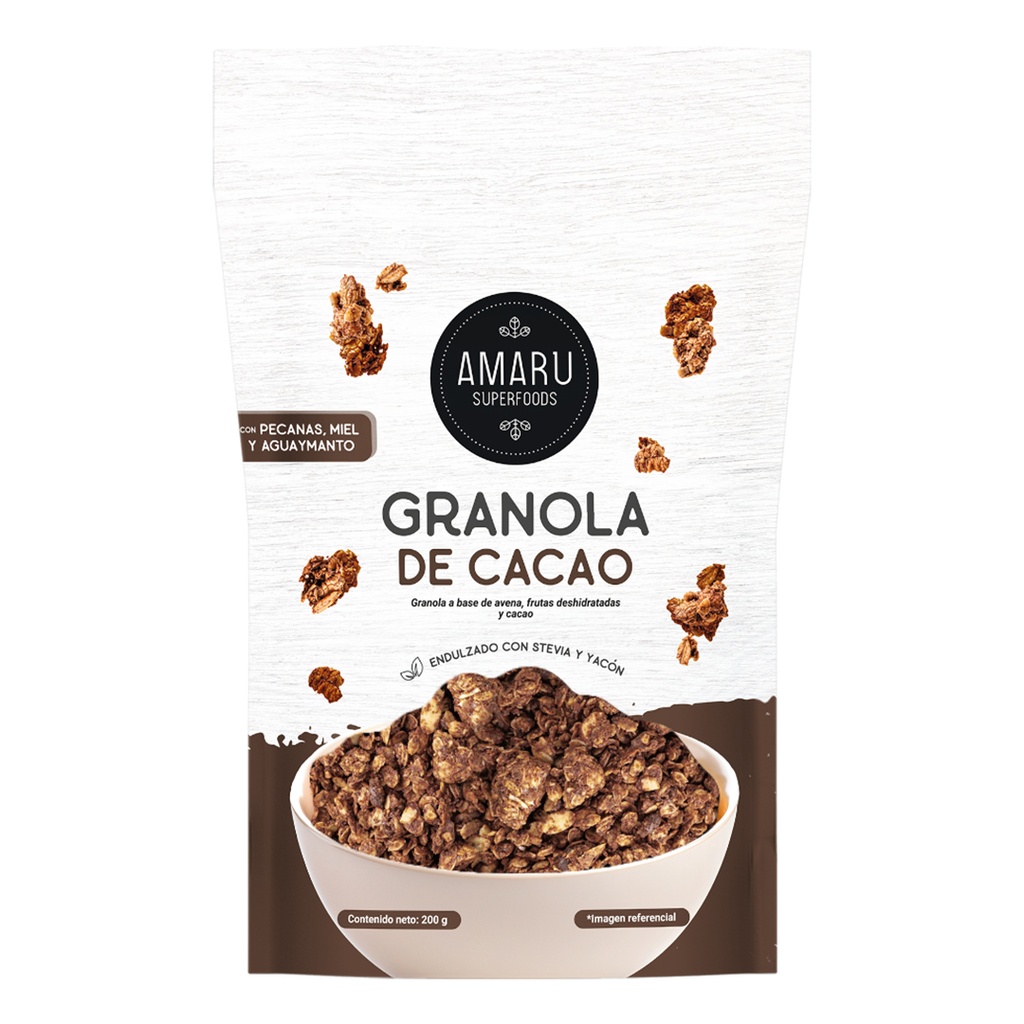 Amaru Granola Cacao 200 gr