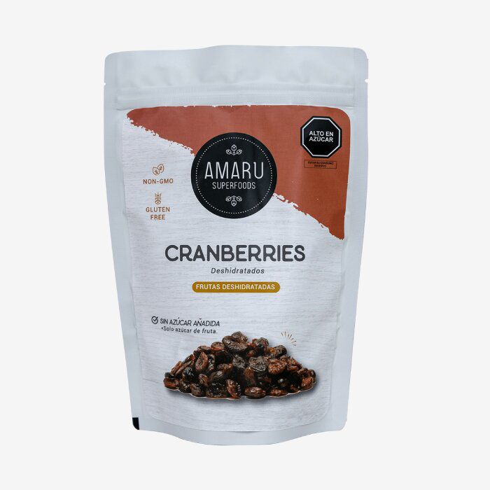 Amaru Cranberries Deshidratados 120 gr