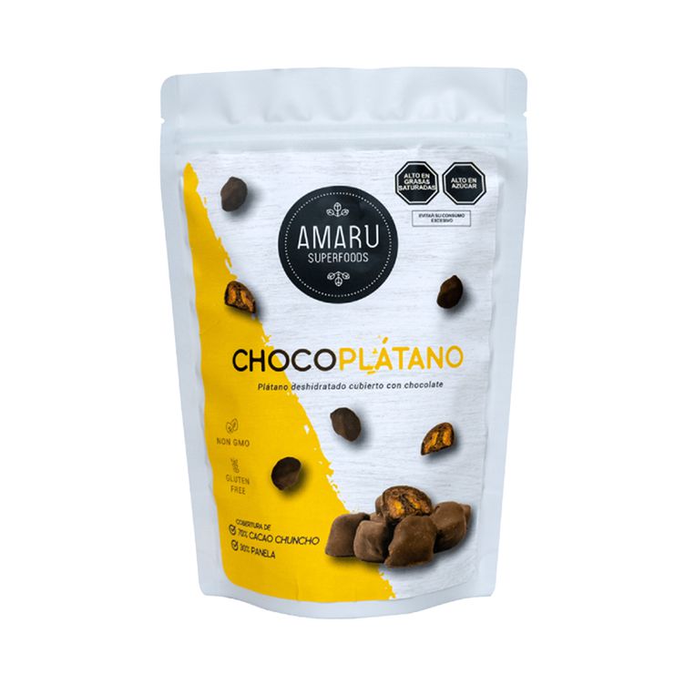Amaru Chocoplátano con Panela 120 gr