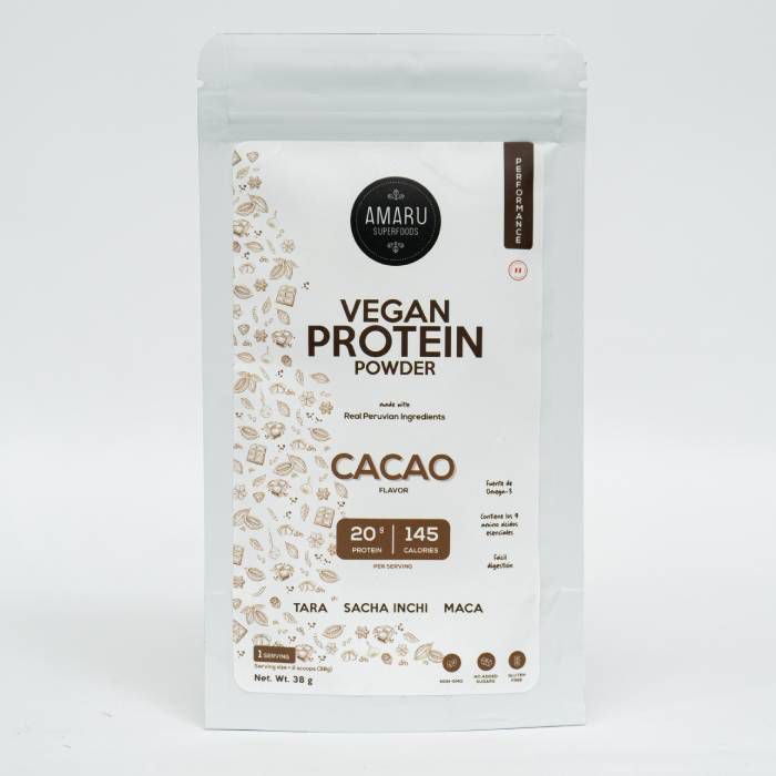 Amaru Proteina Vegana Chocolate 38 gr