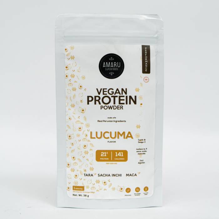 Amaru Proteina Vegana Lucuma 38 gr