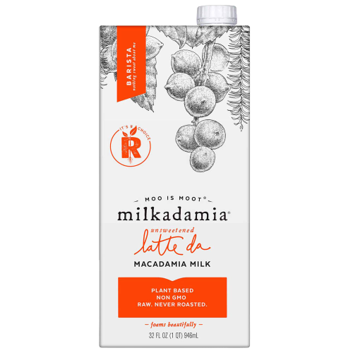 Milkadamia Unsweetened Latte Da Barista 946 ml