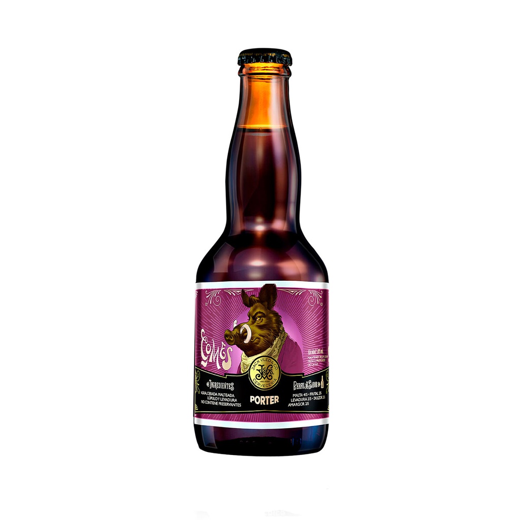 Jack Vled Cerveza Porter 330 ML