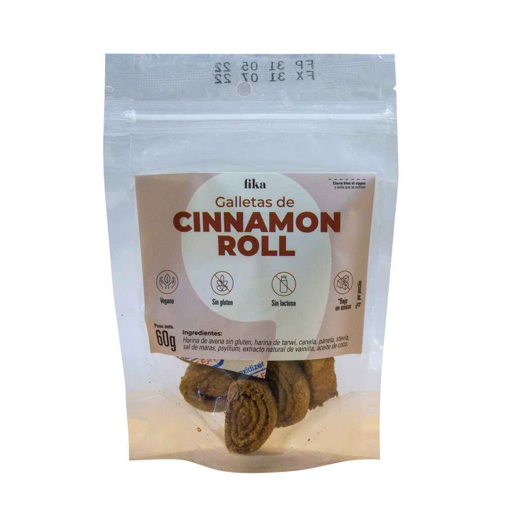 Fika Galletas Cinnamon Ziploc 50 gr