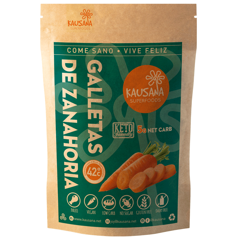 Kausana Galleta de zanahoria 100 gr