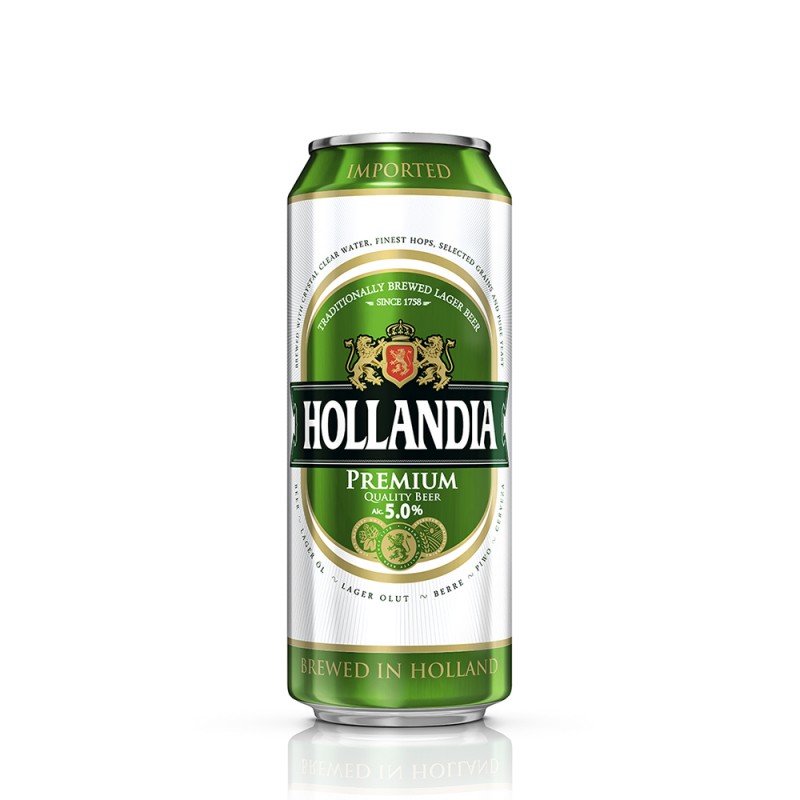 Hollandia Cerveza Lata 500 ml