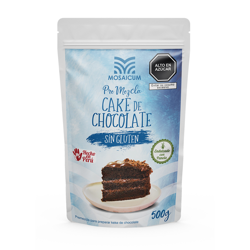 Ekhus Premezcla Cake De Chocolate Sin Gluten 500 gr