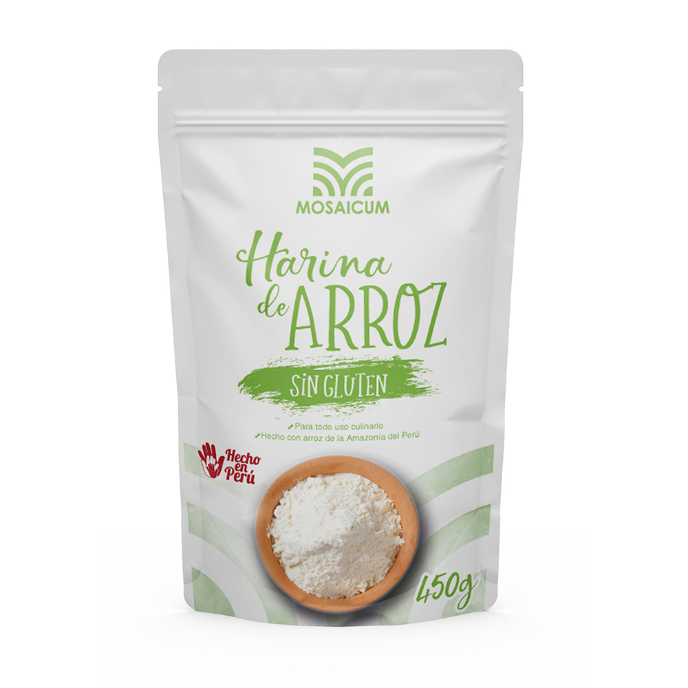 Ekhus Harina De Arroz Sin Gluten 450 gr