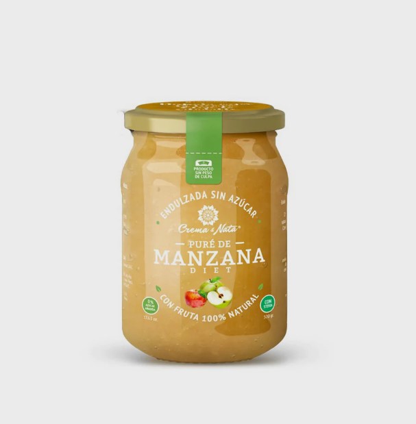 Crema & Nata Puré de Manzana 330 gr