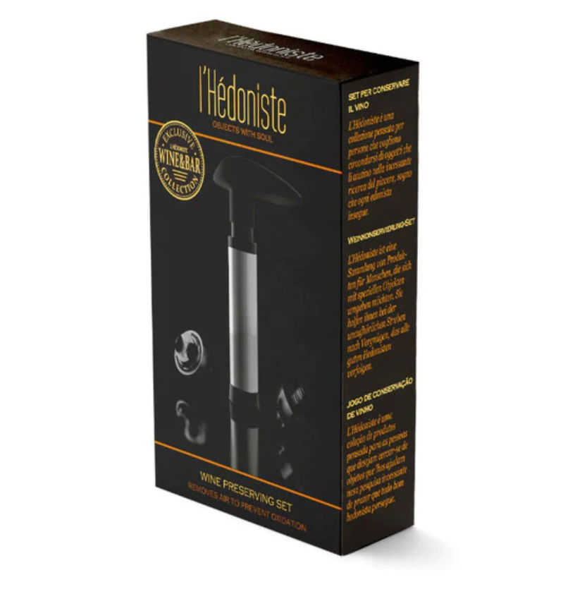 Balvi Set Conservación Vino l'Hédoniste ABS