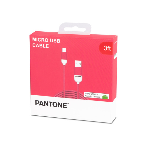 Balvi Cable Micro USB 1mt Pantone Rosa
