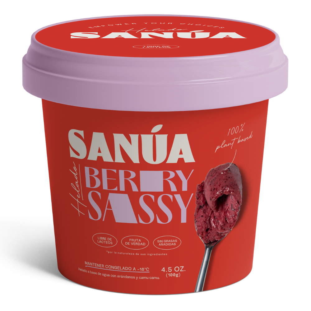 Sanua Helado Arandanos 4.5 oz