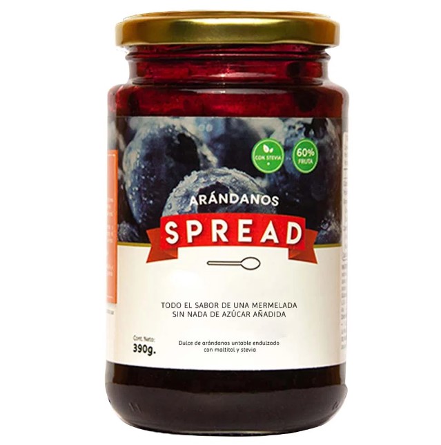 Spread Perú mermelada de arándanos 390 gr