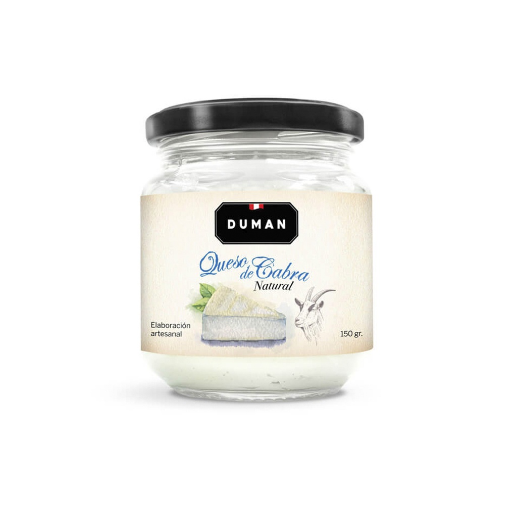 Duman Queso Crema Cabra Natural 150 gr