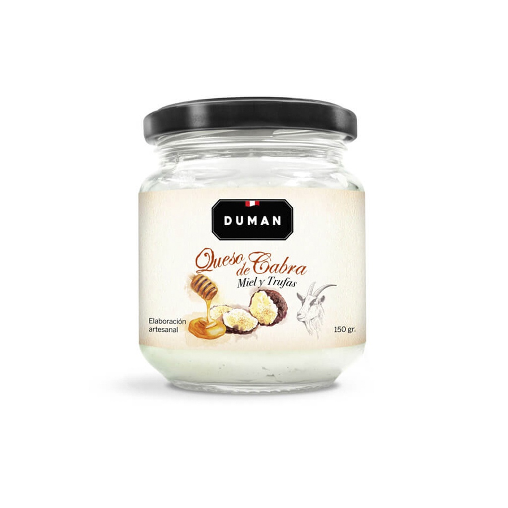 Duman Queso Crema Cabra Miel y Trufa 150 gr