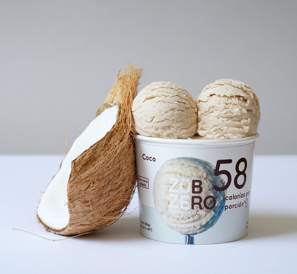 Zub Zero Helado sabor coco 500 ml