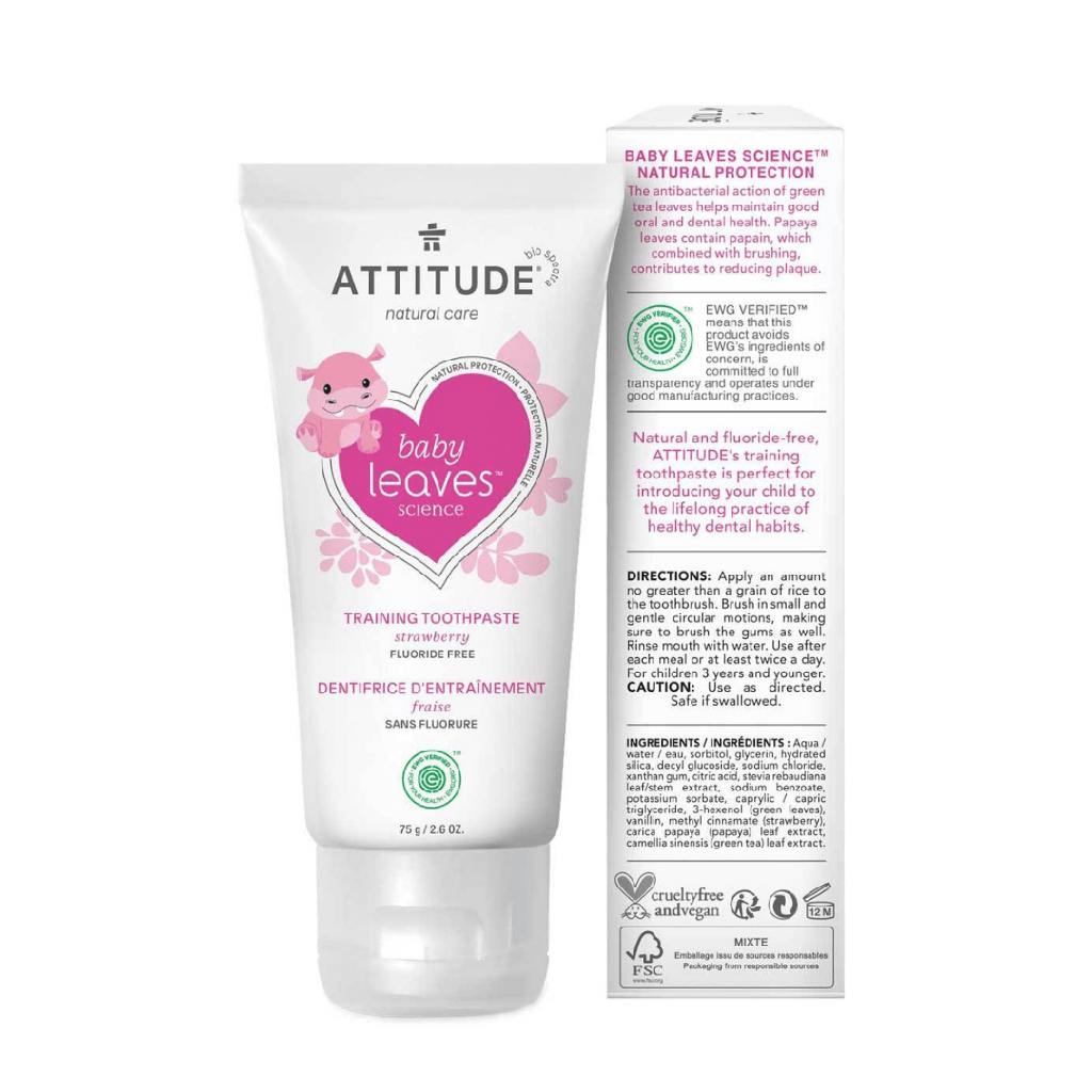 Attitude Pasta Dientes Baby Strawberry 75 gr