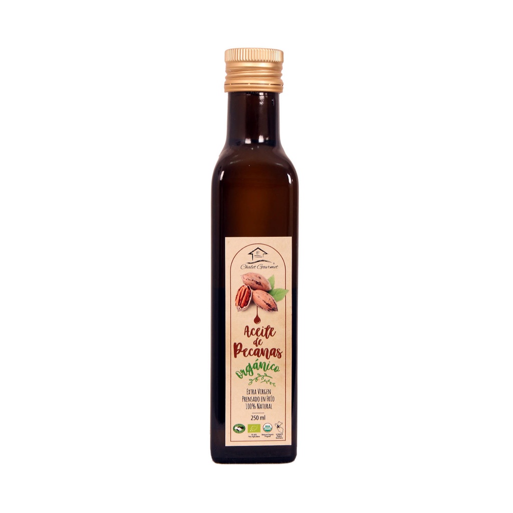 Chalet Gourmet Aceite De Pecanas Organico 250ml