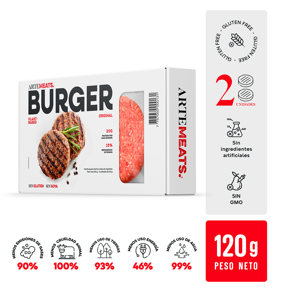 Dyfferent Arte Burger Premium 2 Und