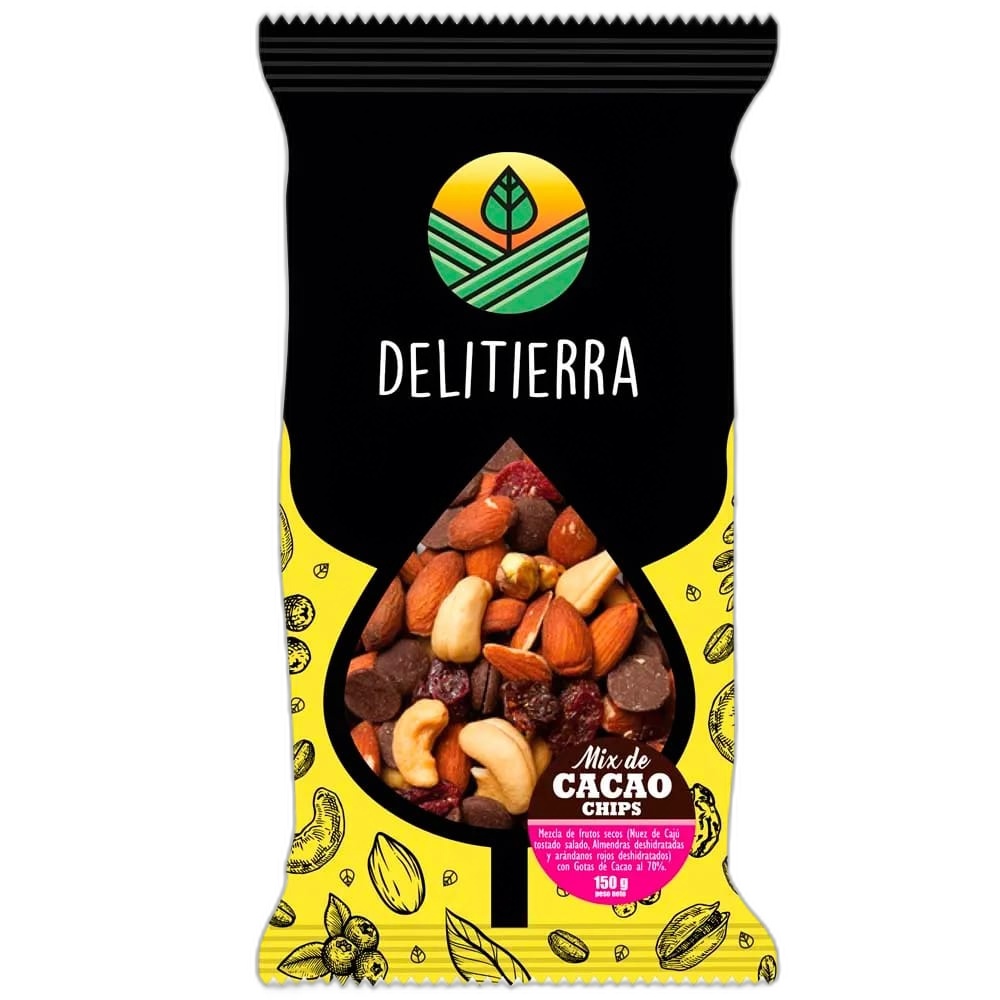 Delitierra Mix Cacao Berry 150 gr