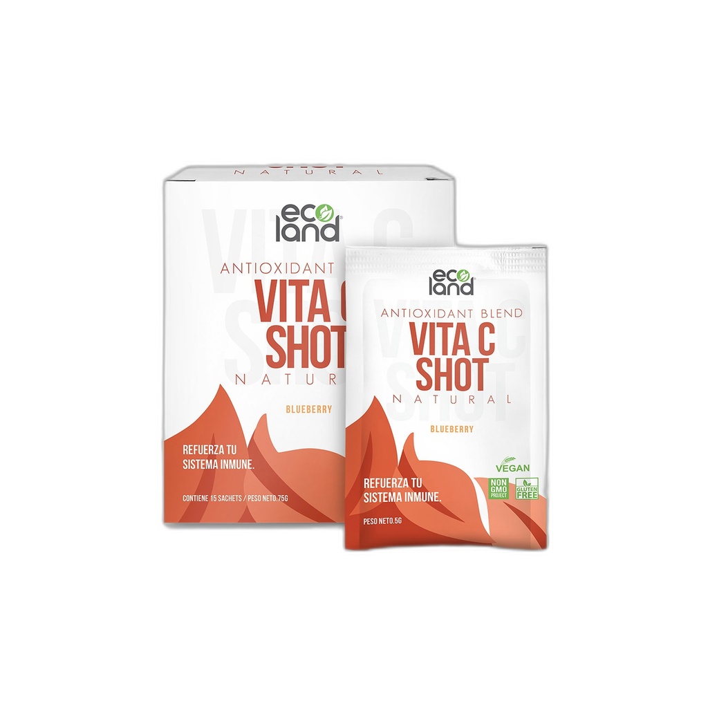 Ecoland Defense Shot Blueberry Caja 15 Sachets