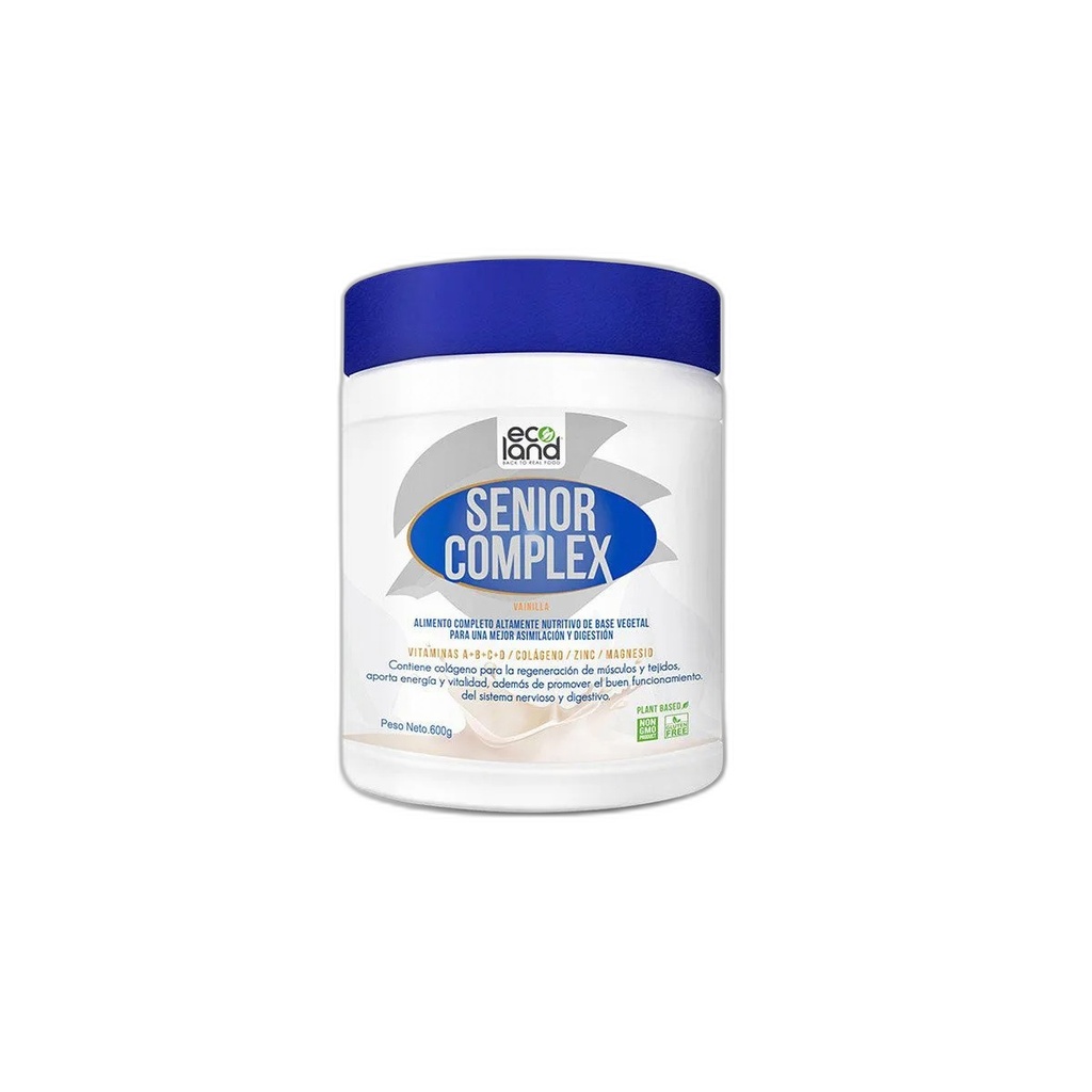 Ecoland Senior Complex Vainilla Pomo 600 Gr
