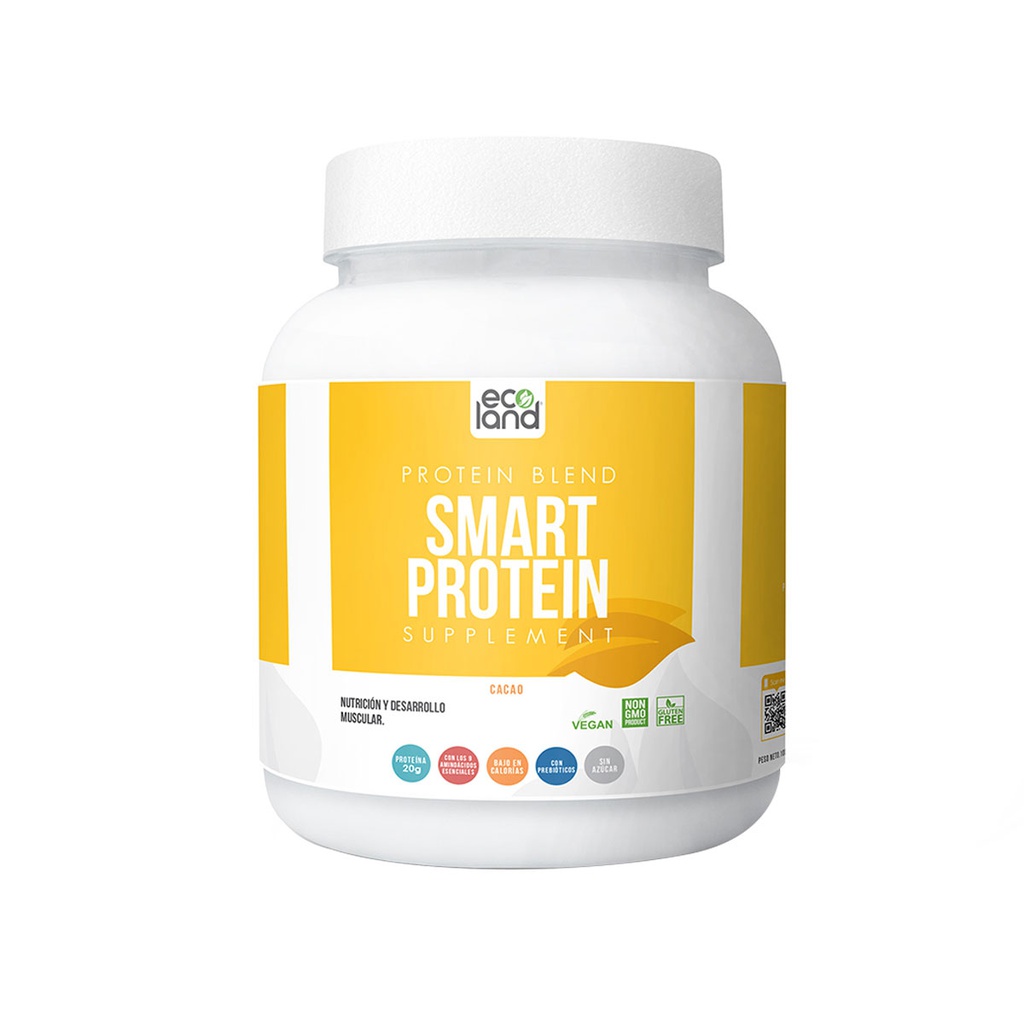 Ecoland Smart Protein Cacao Pomo 1000 Gr